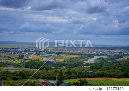 北海道深川市  戸外炉峠付近の風景 122753494
