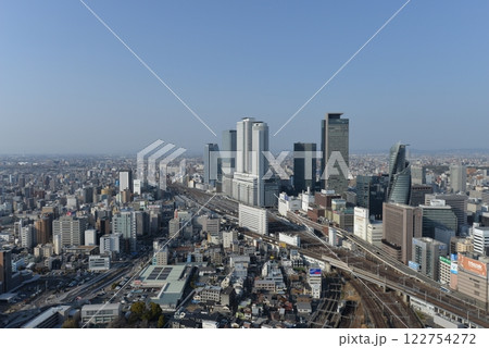 名古屋駅の高層ビル群 名古屋駅の高層ビル群 122754272
