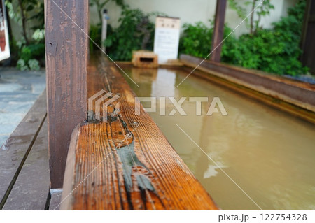 足湯 温泉地 伊香保 足湯 温泉地 伊香保 122754328