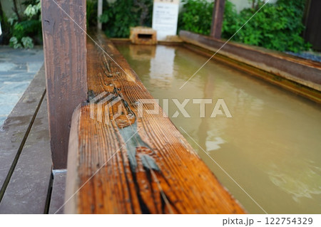 足湯 温泉地 伊香保 足湯 温泉地 伊香保 122754329