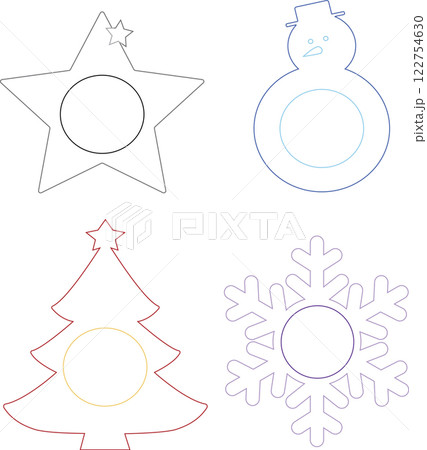 Christmas Napkin Holders File for Laser Cut. 122754630