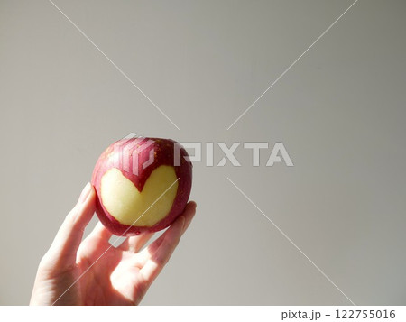 手 両手 手の上 122755016