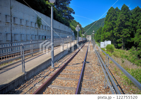 関西・近畿・餘部駅(余部駅)・空の駅がある余部鉄橋へ続いていた廃線のレール・兵庫県香美町(2) 関西・近畿・餘部駅(余部駅)・空の駅がある余部鉄橋へ続いていた廃線のレール・兵庫県香美町(2) 122755520