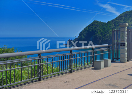 関西・近畿・餘部駅(余部駅)・空の駅へ続く余部鉄橋跡、整備された遊歩道からの眺め・兵庫県香美町(1) 関西・近畿・餘部駅(余部駅)・空の駅へ続く余部鉄橋跡、整備された遊歩道からの眺め・兵庫県香美町(1) 122755534