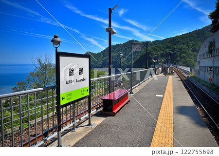 関西・近畿・餘部駅(余部駅)・空の駅があった余部鉄橋、移設された現代の余部駅・兵庫県香美町(4) 関西・近畿・餘部駅(余部駅)・空の駅があった余部鉄橋、移設された現代の余部駅・兵庫県香美町(4) 122755698