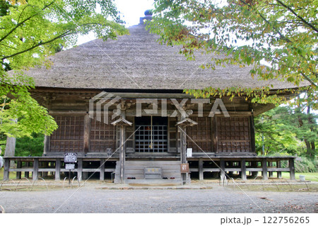 毛越寺・常行堂・世界遺産（岩手県・平泉町） 122756265