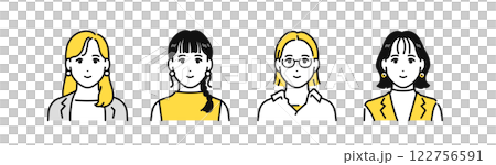 職業婦女角色圖標 122756591