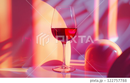 Splash of red wine 122757788