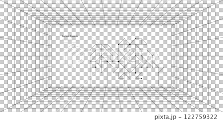 幾何学 抽象 建築 テクノロジー グリッド パターン 背景 幾何学 抽象 建築 テクノロジー グリッド パターン 背景 122759322