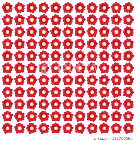 赤い花桃の壁紙イラスト 122760566