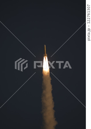 H3ロケット5号機打上げ 122761307