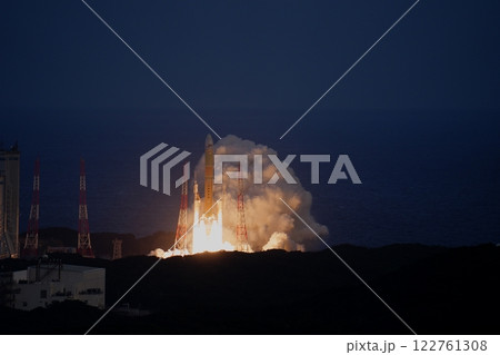 H3ロケット5号機打上げ 122761308