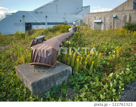 東日本大震災で被災した柱・岩手県陸前高田市　高田松原津波復興祈念公園 122761323
