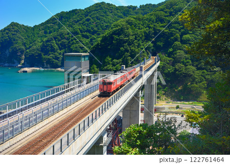関西・近畿・餘部駅(余部駅)・空の駅があった余部鉄橋を通過する山陰本線・兵庫県香美町(4) 関西・近畿・餘部駅(余部駅)・空の駅があった余部鉄橋を通過する山陰本線・兵庫県香美町(4) 122761464