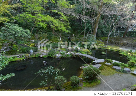 京都法然院の方丈庭園 京都法然院の方丈庭園 122762171