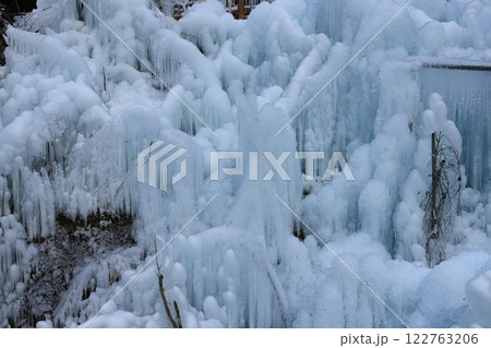 秩父の尾の内氷柱 秩父の観光名所 秩父の尾の内氷柱 秩父の観光名所 122763206