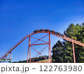 ジェットコースターの風景 122763980