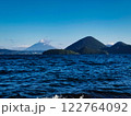 洞爺湖と中之島と羊蹄山 122764092