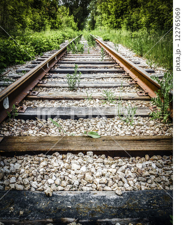 Old abandoned railway Old abandoned railway 122765069