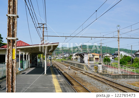 小前田駅と線路 122765473