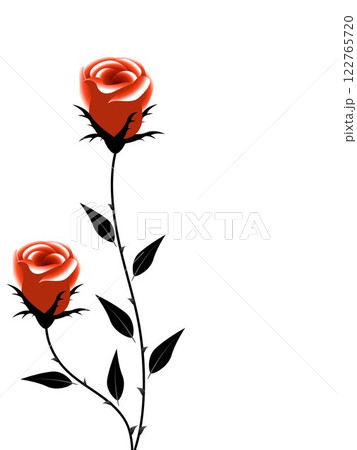 Floral background with roses, element of design. Floral background with roses, element of design. 122765720