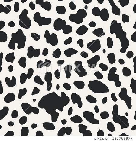 Dalmatian Dog Skin Animal Seamless Pattern Dalmatian Dog Skin Animal Seamless Pattern 122768977