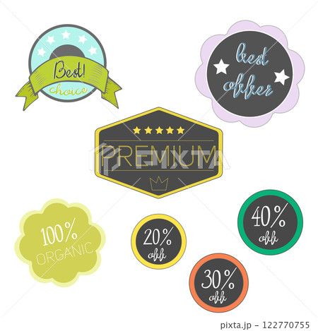 Special label vector illustration 122770755