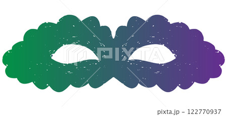 carnival mask isolated on white background carnival mask isolated on white background 122770937