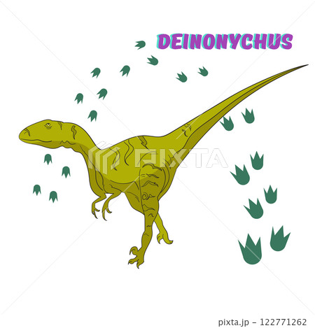 Cartoon dinosaur vector illustration Cartoon dinosaur vector illustration 122771262