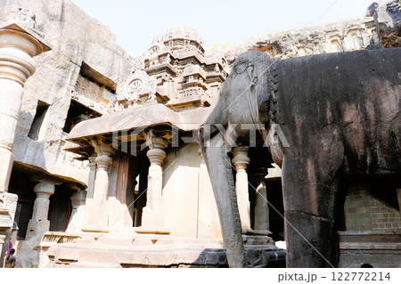 エローラ石窟寺院群 ジャイナ教石窟群 世界遺産 インド 西インド エローラ石窟寺院群 ジャイナ教石窟群 世界遺産 インド 西インド 122772214