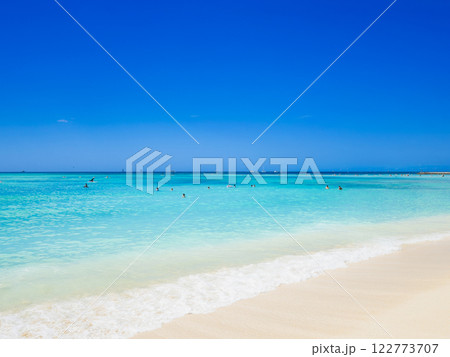 夏・海・ビーチイメージ　ハワイ 122773707