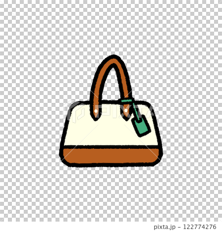 簡單的手繪手提袋插畫 122774276