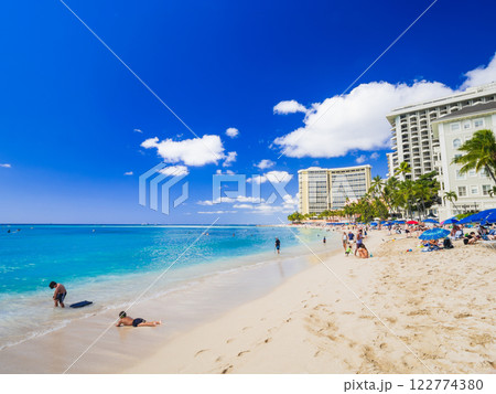 ハワイ ワイキキビーチ ハワイ ワイキキビーチ 122774380