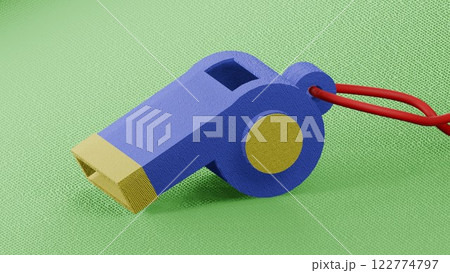 防災グッズイラスト。笛。ほかシリーズあります。 防災グッズイラスト。笛。ほかシリーズあります。 122774797