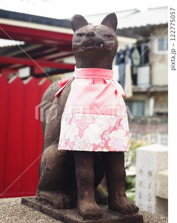 正一位加賀屋稲荷大明神 狛狐 正一位加賀屋稲荷大明神 狛狐 122775057