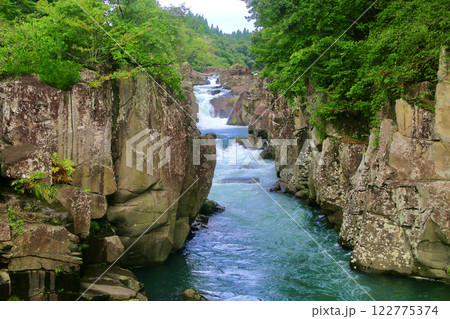 厳美渓・げんびけい・国の名勝（岩手県・一関市） 122775374