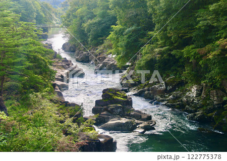 厳美渓・げんびけい・国の名勝（岩手県・一関市） 122775378