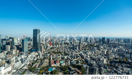 東京・港区周辺の風景　日中 122776731