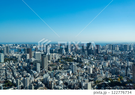 東京都心の風景　日中 122776734