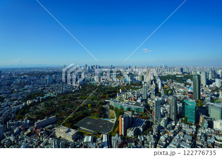 東京都心の風景　日中 122776735
