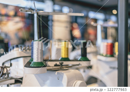 業務用刺繍ミシン　店頭刺繍サービス 122777983