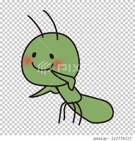 紅頰螳螂 122778127