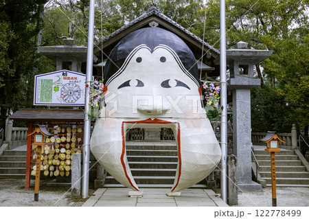 夫婦円満や縁結びで有名な飯盛神社　節分祭　（福岡県福岡市西区） 122778499