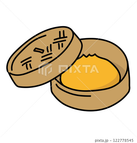 せいろに入ったピザまん 122778545