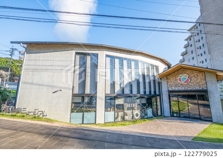 大分県別府市 快晴の別府鉄輪地獄温泉ミュージアム 大分県別府市 快晴の別府鉄輪地獄温泉ミュージアム 122779025