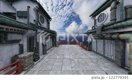 中国式建築物 122779391