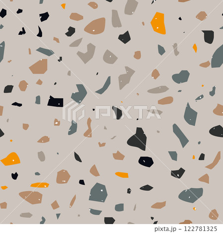 Terrazzo seamless pattern for interior design Terrazzo seamless pattern for interior design 122781325