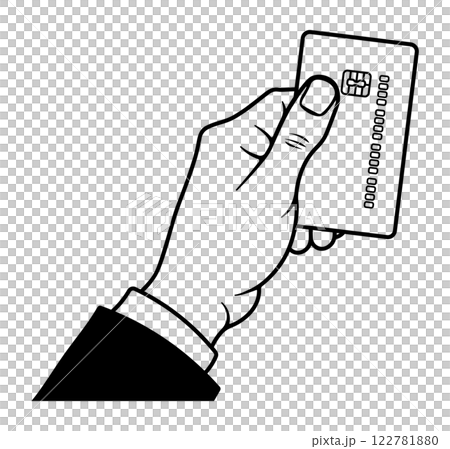 hand, card, mobile 122781880