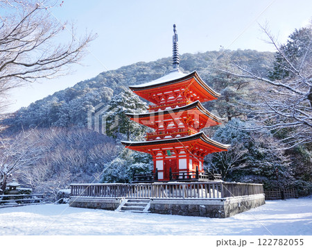 清水寺の雪景色 清水寺の雪景色 122782055