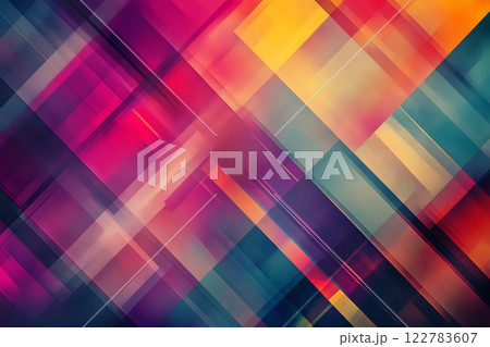 Elegant abstract geometric patterns with soft gradients and colors 122783607